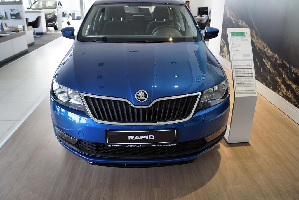 Спойлер skoda rapid